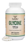 Double Wood Glycine 1,000mg  300 Capsul "Relaxing" USA 3739