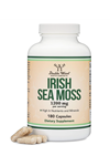 Double Wood IRISH Sea Moss İrlanda Deniz Yosunu 1200mg 180 Capsul. USA 3736