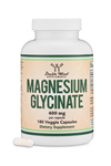 Double Wood Magnesium Glycinate 400mg, 180 Capsul.Tr Tek Yetkili Satıcısı.3635