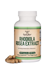 Double Wood Rhodiola Rosea Extract 500mg, 120 Vegan Capsul.TR Tek Yetkili Satıcısı 3636