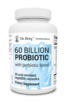 Dr. Berg 60 Billion Probiotic - Probiotics for Men & Women - Pre and Probiotics for Digestive Health - 30 Vegetable Capsul.Usa Amazon Best Seller.3543