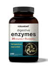 NatureBell Digestive Enzymes with Prebiotics  240 Veggie Capsules - 20 Enzyme & 5 Prebiotic Complex.3737