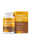 Owegel  Liposomal Tocotrienols 1000mg - High Bioavailability Vitamin E Tocotrienols Supplements,95% Delta & 5% Gamma Tocotrienol Capsules Support Cardiovascular,Skin,Bone,Antioxidant,60 Softgels 3641