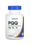 Nutricost PQQ (Pyrroloquinoline Quinone) 20mg, 60 Capsules - Non-GMO, Gluten Free. TR YETKİLİ SATICISI.3635