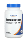 Nutricost Serrapeptase 40,000 SPU, 120 Capsules. TR YETKİLİ SATICISI 3532