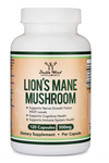 Double Wood Lion's Mane Mushroom 500mg 120 Capsul.Usa 3734