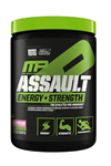 MusclePharm Assault Sport 30 Servings - Pre-Workout with Caffeine, Acetyl-L-Carnitine, Taurine, L-Glycine, Creatine Monohydrate, Beta-Alanine & Betaine Anhydrous.3554