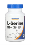 Nutricost, L-Serine, 500 mg, 120 Capsules. Usa 3731