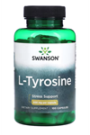 Swanson, L-Tyrosine, 500 mg, 100 Capsules. Usa Version 3227
