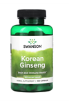 Swanson, Korean Ginseng , 500 mg , 100 Capsules. Usa Version 3329