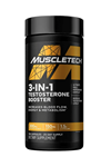 MuscleTech 3-in-1 Testosterone Booster 100 Capsul. Usa Menşei.3544
