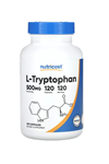 Nutricost, L-Tryptophan, 500 mg, 120 Capsules. TR TEK YETKİLİ SATICISINDAN. 3534