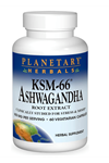 Planetary Herbals KSM-66 Ashwaganda Root Extract 600 mg - 60 Vegetarian Capsul.Usa Versiondur. Eu Version Değildir.3634