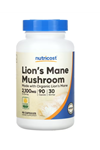 Nutricost Lion's Mane Mushroom Capsules 2100mg per Serving, 30 Servings, 90 Capsules. Usa 3733