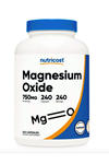 Nutricost Magnesium Oxide Supplement 750mg, 240 Capsules.Usa.3531