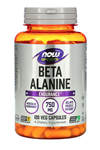 NOW Foods, Sports, Beta-Alanine, Endurance, 750 mg, 120 Veg Capsules.Usa version.3540