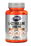NOW Foods, Sports, L-Citrulline, 1,200 mg, 120 Tablet. Usa.3541