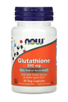 NOW Foods, Glutathione, Milk Thistle Extract, Alpha Lipoic Acid, 500 mg, 30 Veg Capsul. Usa.3536