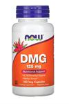 NOW Foods, DMG, 125 mg, 100 Veg Capsules. USA. 3531