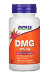 NOW Foods, DMG, 125 mg, 100 Veg Capsules. USA. 3732