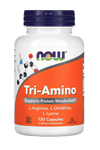 NOW Foods, Tri-Amino, AOL L-Arginine, L-Ornithine, L-Lysine 120 Capsules.3636