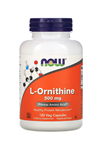 NOW Foods, L-Ornithine, 500 mg, 120 Veg Capsules. Usa Version.3635