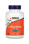 NOW Foods, L-Ornithine, 500 mg, 120 Veg Capsules. Usa Version.3735