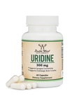 Double Wood Uridine URIDINE Monophosphate (Choline Enhancer, Beginner Nootropic) 300mg  60 Capsules. Usa Version 3540