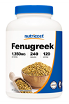 Nutricost Fenugreek Seed 1350mg, 240 Capsules - Gluten Free, Non-GMO-TR TEK YETKİLİ SATICISINDAN.3532