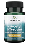 Swanson N-Acetyl L-Tyrosine 350mg 60 Capsul. USA.3727