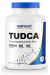 Nutricost Tudca 250mg, 60 Capsul. Usa Version. TR TEK YETKİLİ SATICISINDAN.