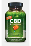 İRWİN Naturals CBD + Ashwagandha 60 LIQUID SOFT GELS. USA.3550