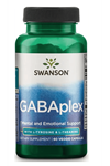 Swanson GABAplex with L-Tyrosine & L-Theanine 755mg 60 Veg Capsul. Usa.3737