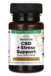 Swanson  C.B.D + Stress Support Full Spectrum with Sensoril Ashva.ganda 60 Softjel..USA Version.3746