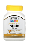 Niacin 21st Century, Prolonged Release Niacin 250mg 110 Tablet.12