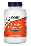 Now Foods  Acetyl-L-Carnitine  500mg  200 Veg Capsul.Usa Version.3648