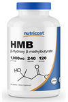 Nutricost HMB Beta-Hydroxy Beta-Methylbutyrate 1000mg 240 Capsules MADE IN USA.3537