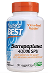 Doctor's Best, Serrapeptase, 40,000 SPU, 90 Veggie Capsul. USA.3638