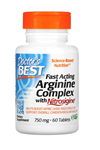 Doctor's Best Fast Acting Arginine Complex with Nitrosigine 750mg 60 Tablet.Usa Menşei.3535