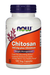 NOW Chitosan Plus Chromium, 500 mg, 120 Veg Capsules. USA MENŞEİ.3535