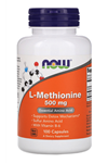 Now  L-Methionine 500mg 100 Capsul. Usa Menşei.3634