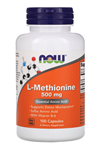 Now  L-Methionine 500mg 100 Capsul. Usa Menşei.3734