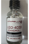 Umbrella Labs LGD-4033 LİGANDROL 30ML  20MG.USA (ORIJINALLİK HOLOGRAMI ve KAREKOD VARDIR).3553