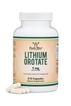 Double Wood Lithium Orotate 5mg, 210 Capsules.TR TEK YETKİLİ SATICISI 3736