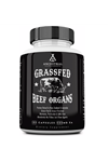 Ancestral Supplements Grass Fed Beef Organs (Desiccated) Liver,Heart,Kidney,Pancreas,Spleen 180 Capsul.Usa Menşei.3566