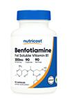 Nutricost, Benfotiamine, 300 mg, 90 Capsules.Usa Version 3534