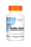 Doctor's Best, Natto-Serra, (Nattokinase-Serrapeptase) 90 Veggie Capsul.3846