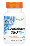 Doctor's Best Benfotiamine 150 with BenfoPure 150 mg 120 Veggie Capsul.3541