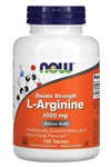 NOW Foods, L-Arginine, Double Strength, 1,000 mg, 120 Tablets.USA Menşei. 3641