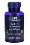 LIFE Nutrıtion NAD  Regenerator - Resveratrol -  372mg 30 Veg Capsul.OZELSPORCUGIDALARIN'DAN  3868